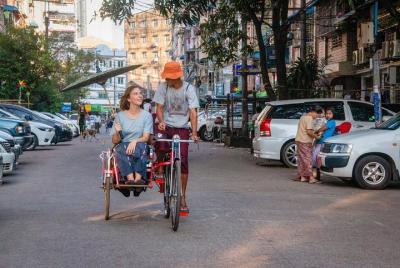 Yangon Sidecar Tour Yangon Sidecar Tour