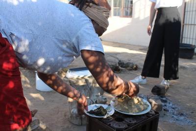 Traditional Cooking Class - Mahangu pap for beginners