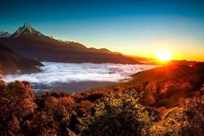 Experience the amazing Sunrise near Kathmandu Experience the amazing Sunrise near Kathmandu