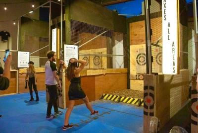 Axe Throwing Lesson Belfast  Axe Throwing Lesson Belfast
