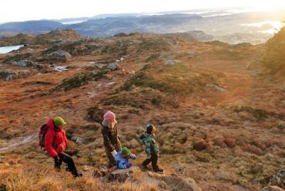 Hiking Tour from Mount Ulriken to Mount Fløyen in Bergen