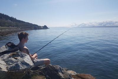 Fishing from shore