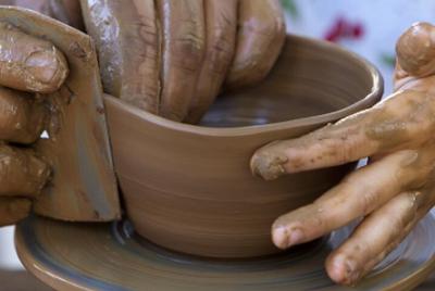 Pottery workshop at the Sacred Valley Pottery workshop at the Sacred Valley