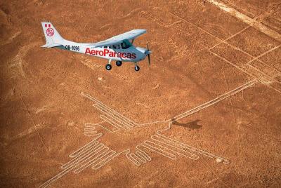 Enigmatic Nazca lines, overflight from Ica + Huacachina Oasis + W
