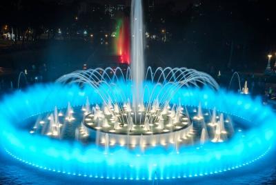 Magic Fountains Park, The Love Park & Bohemian Barranco at Night  Magic Fountains Park, The Love Park & Bohemian Barranco at Night