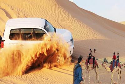Evening Desert Safari Dubai with BBQ Dinner (Pick Up By Bus) 