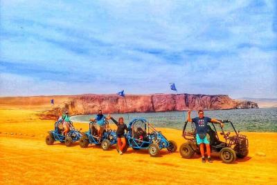 Buggy ride in Paracas National Reserve Buggy ride in Paracas National Reserve