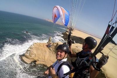 Private Paragliding Flight at Paracas National Reservation Private Paragliding Flight at Paracas National Reservation