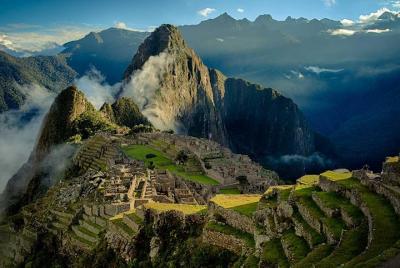 Machu Picchu in Tourist Train Machu Picchu in Tourist Train