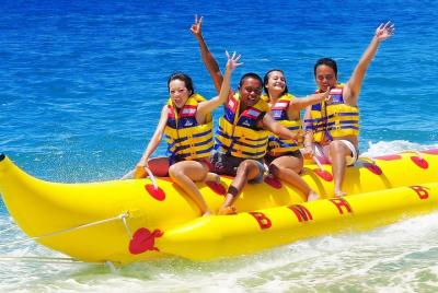 Boracay Island Hopping + Hot Kawa Bath + Banana Boat 