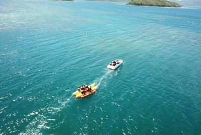 Banana Boat Ride and Clear Kayak Experience in Coron Banana Boat Ride and Clear Kayak Experience in Coron