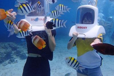Boracay Island Hopping + Hot Kawa Bath + UFO + Helmet Diving