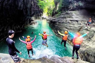 Full Day Canyoning and Whaleshark Adventure from Cebu City or Mactan Area Full Day Canyoning and Whaleshark Adventure from Cebu City or Mactan Area