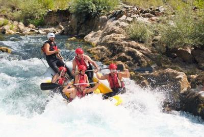 Feel the Wild Neretva Rafting experience in a Day Tour from Mosta