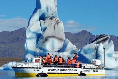 South Coast and Glacier Lagoon: Jökulsárlón with Boat Tour from R South Coast and Glacier Lagoon: Jökulsárlón with Boat Tour from R