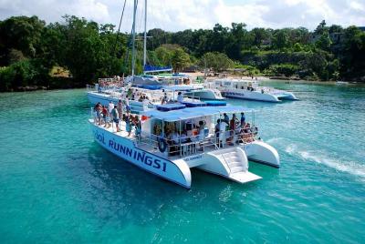 Jamaica Dunn Jamaica Dunn's River Falls Party Cruise with Snorkeling