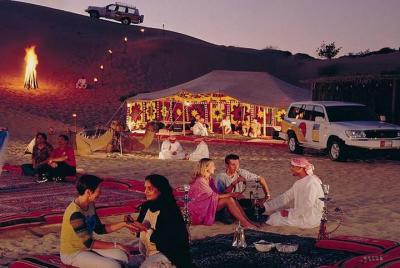 Full Day Desert Safari with Buffet Dinner,Sand Boarding & Camel R Full Day Desert Safari with Buffet Dinner,Sand Boarding & Camel R