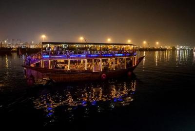 Dubai Creek 2-Hour Dhow Dinner Cruise Dubai Creek 2-Hour Dhow Dinner Cruise