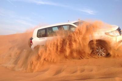 Dubai Desert Safari with BBQ , 4WD Land Cruiser Dune Bashing and  Dubai Desert Safari with BBQ , 4WD Land Cruiser Dune Bashing and