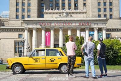 Private Historical Tour of Warsaw by a Retro Fiat with Pickup Private Historical Tour of Warsaw by a Retro Fiat with Pickup