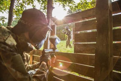 Outdoor Paintball with Hotel Transfers Outdoor Paintball with Hotel Transfers