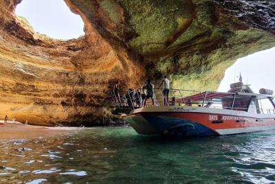 Adventure to the Benagil Caves on a Family Friendly Catamaran - S Adventure to the Benagil Caves on a Family Friendly Catamaran - S