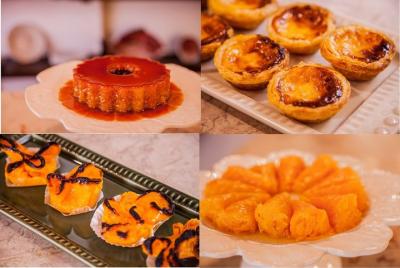 Portuguese pastry class and tasting in a pastry shop for private 