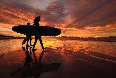 Group Surf Lesson in Cape Town