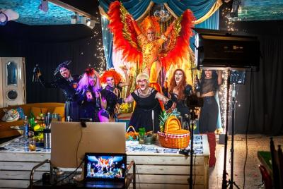 Sangria and Secrets Drag Queens Virtual Online Experience