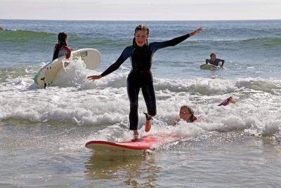 Surf Lesson for Small Groups in Albufeira