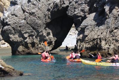 Canoeing By Ribeira Do Cavalo Beach And Caves